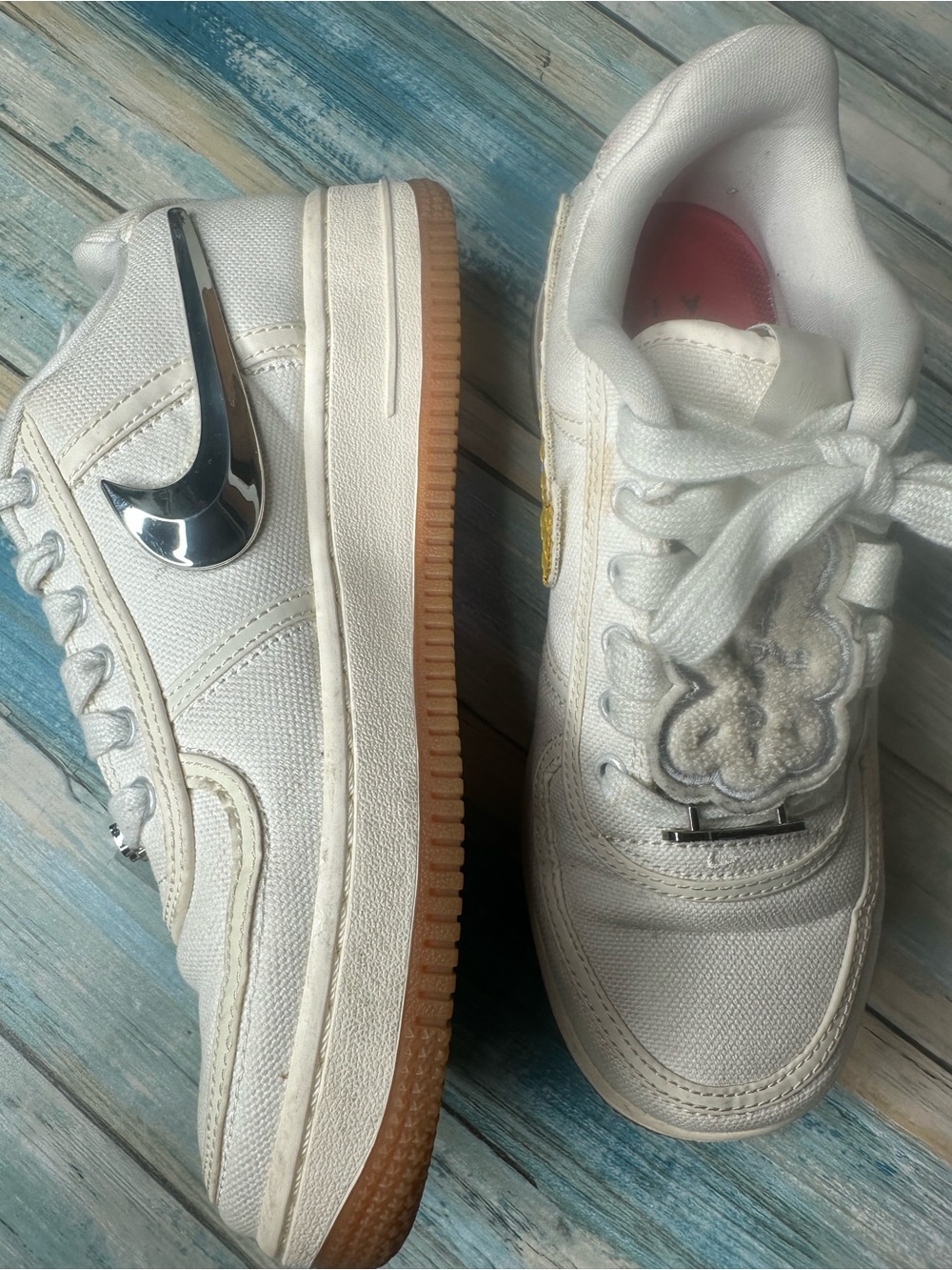 Nike Air Force 1 Low "Sail" Travis Scott sneakers